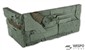 VASPO STONE - Obkladový kámen MIX zelenošedý - rohový prvek